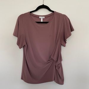 Leith mauve top